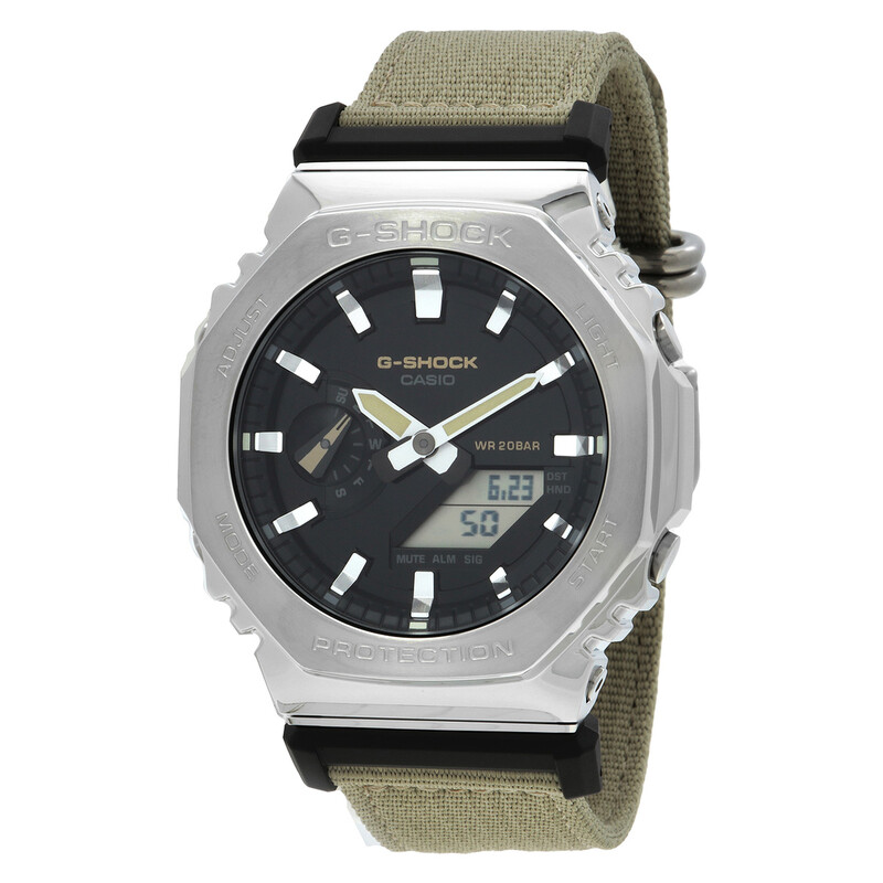 Casio G-STEEL Alarm World Time Quartz Analog-Digital Men's Watch