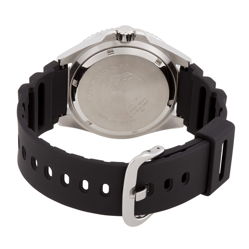 Casio Quartz Black Dial Men's Watch MDV-106-1AV 079767977320