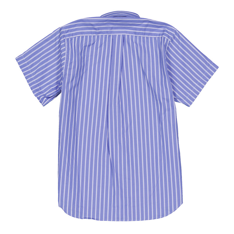 Comme Des Garcons Cdg Play Kids Striped Cotton Poplin Shirt, Size