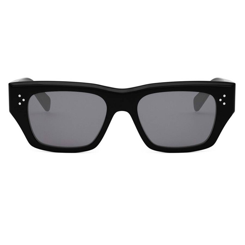 Celine 3 Dots Polarized Grey Square Ladies Sunglasses CL40297U 01D