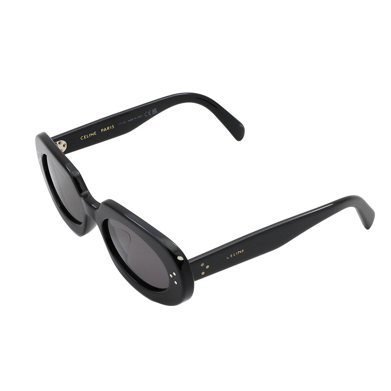 Celine Bold 3 Dots Grey Cat Eye Ladies Sunglasses CL40276U 01A 54