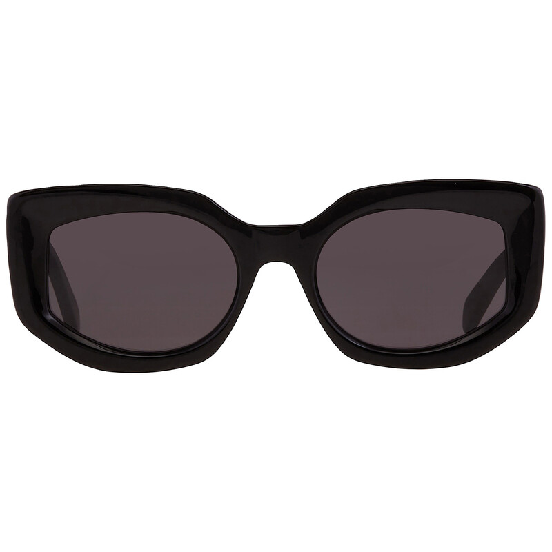 Celine Bold 3 Dots Grey Cat Eye Ladies Sunglasses CL40277I 01A 54