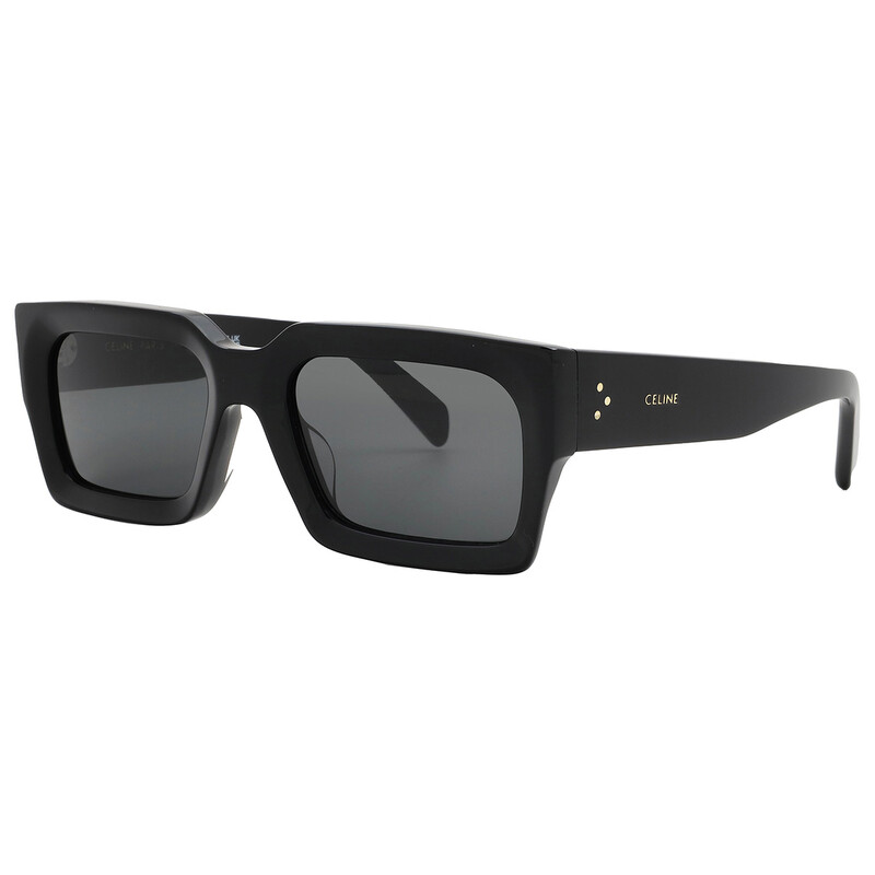 Celine Bold 3 Dots Grey Rectangular Ladies Sunglasses  display picture 1