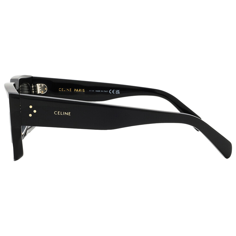 Celine Bold 3 Dots Grey Rectangular Ladies Sunglasses  display picture 3