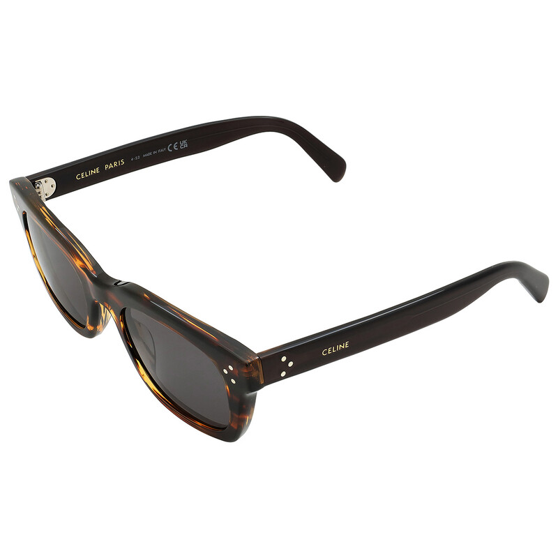 Celine Bold 3 Dots Smoke Square Unisex Sunglasses CL40232I  display picture 2