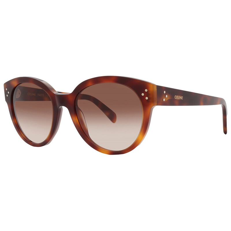 Celine Brown Gradient Oval Ladies Sunglasses CL40169I 53F 54