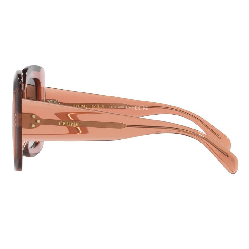 Celine Brown Gradient Square Ladies Sunglasses CL40263I 74F 54