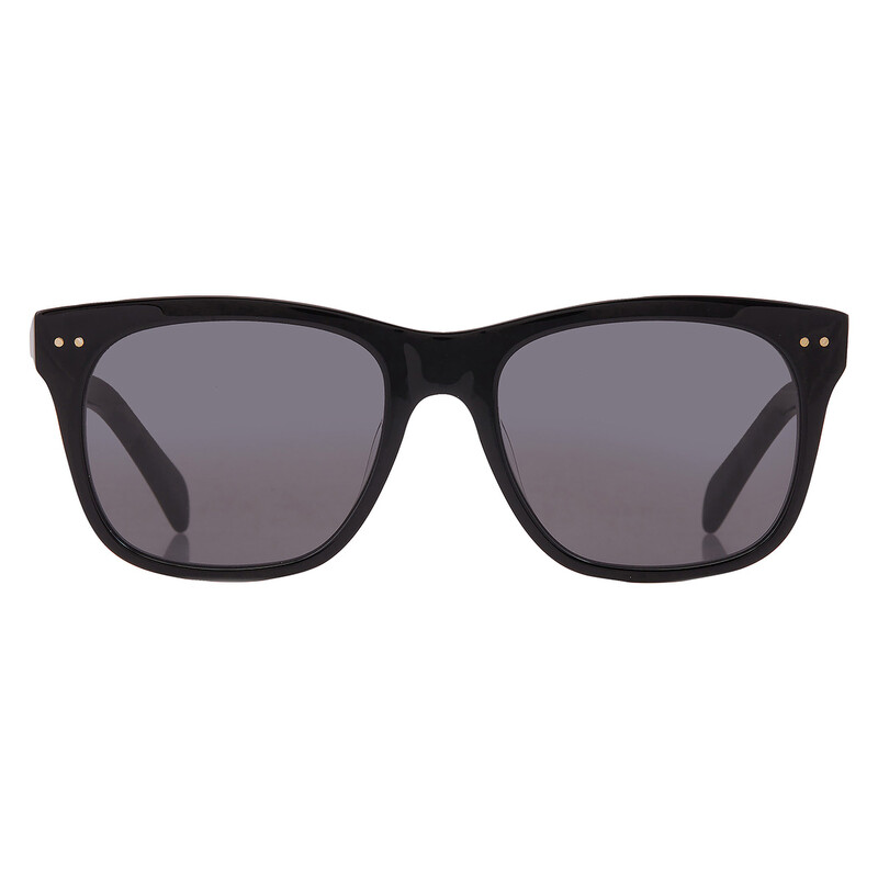 Celine CELINE THIN Smoke Square Men's Sunglasses CL40322U 01A 54