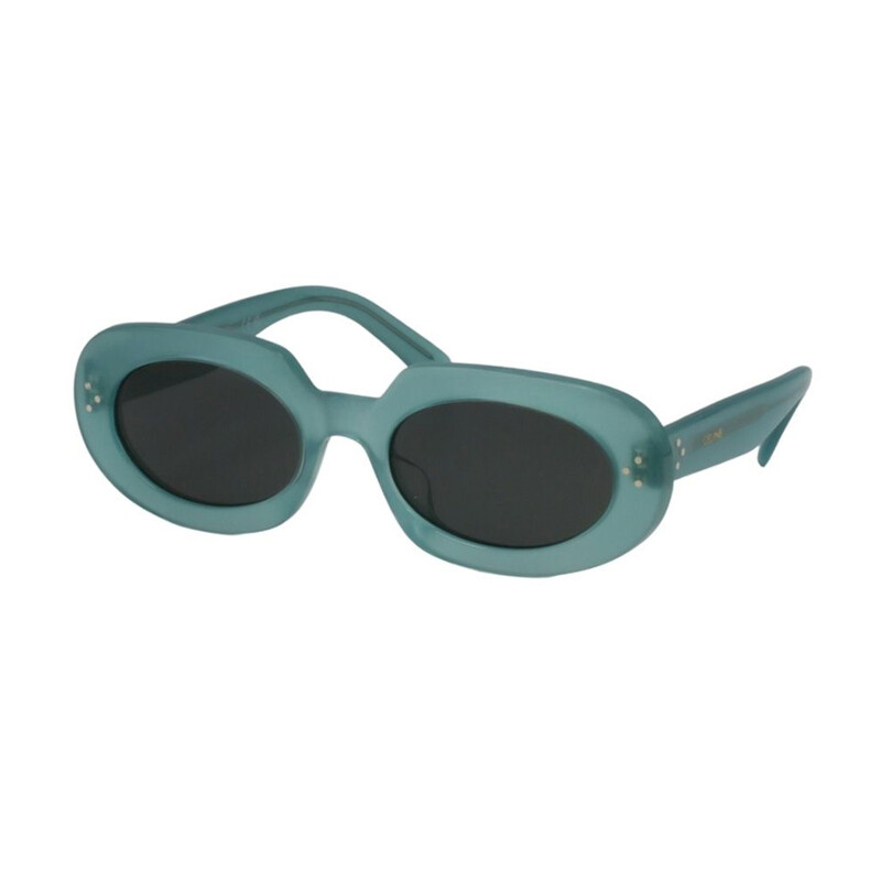 Celine Green Oval Ladies Sunglasses CL40276U 93N 54  display picture 1