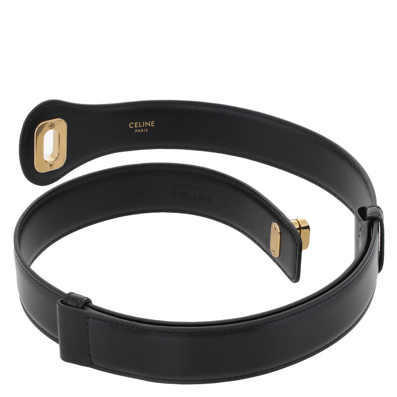 Celine Large 30mm Josephine Belt In Taurillon 45BMB3A01.38NO