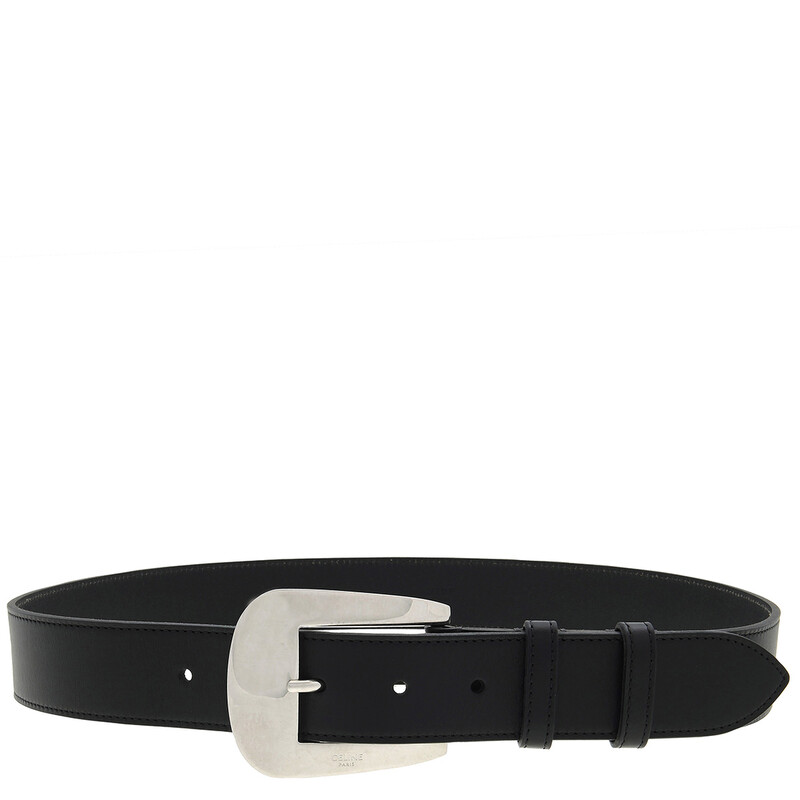Celine Marco Large 35mm Belt, Size 80 cm 45BHF3AJG38SI - Jomashop