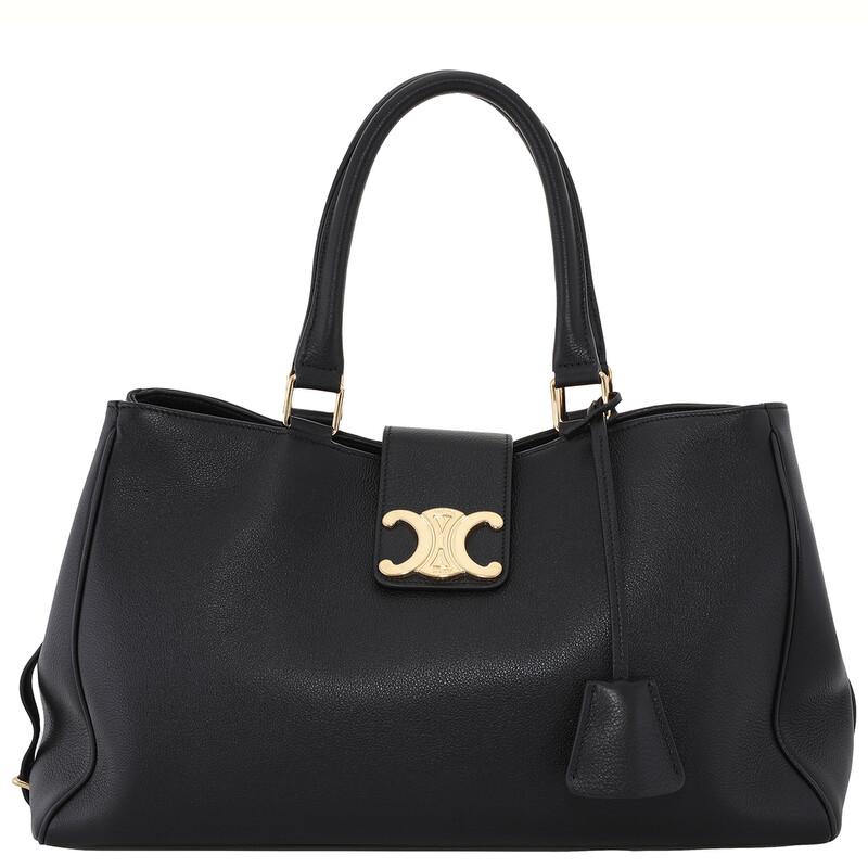 恭子　Celine bag Celine Pearl Blue Leather Medium Tri-Fold Shoulder Bag | Yoogi's