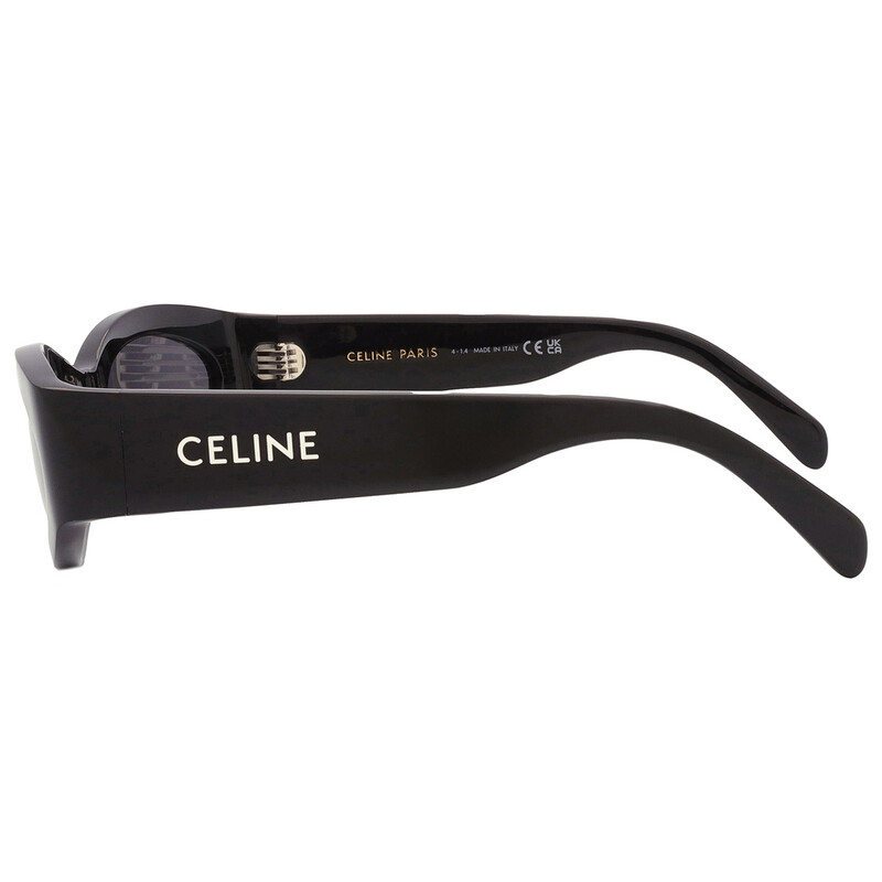 Celine Monochroms Grey Oval Ladies Sunglasses CL40288I 01A 56
