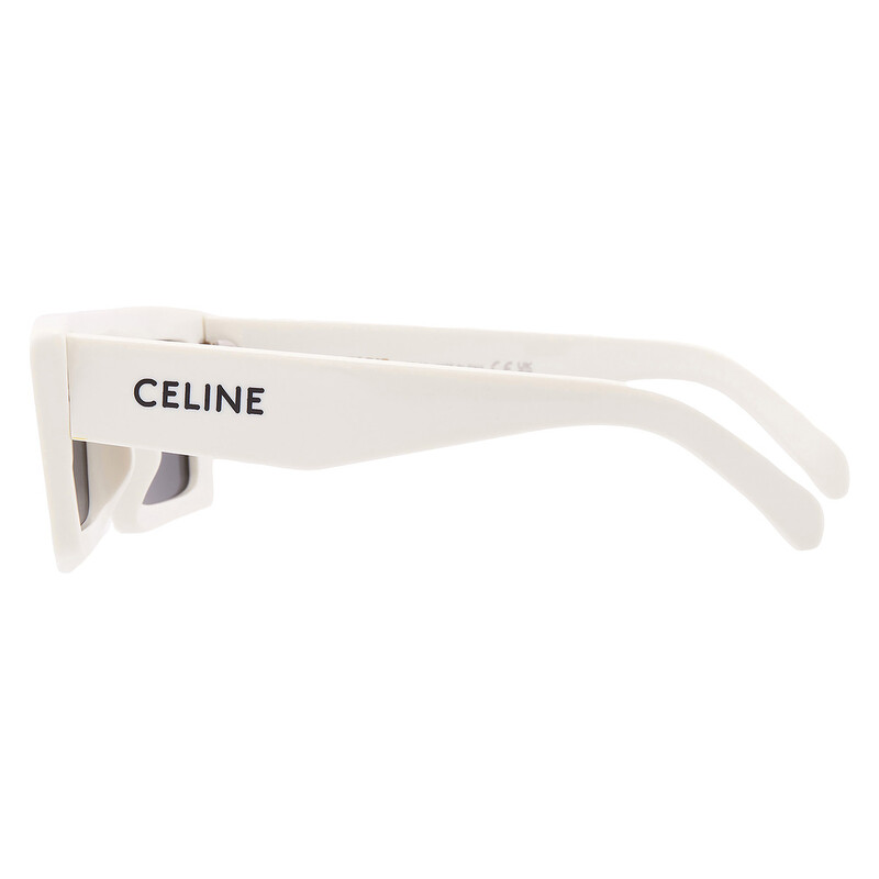 Celine Monochroms Smoke Browline Unisex Sunglasses CL40214U 25A 57