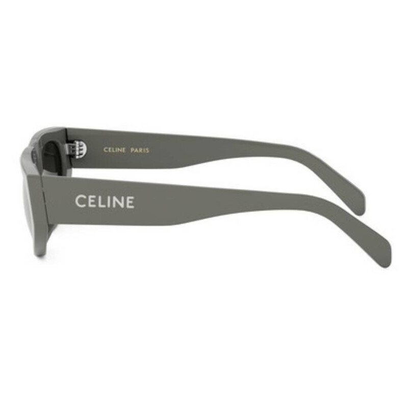 Celine Monochroms Smoke Geometric Ladies Sunglasses CL40315U 
