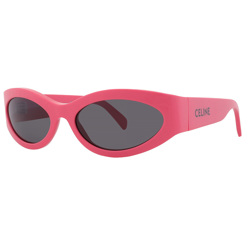 Celine Smoke Oval Ladies Sunglasses CL40288I 74A 56 192337171123