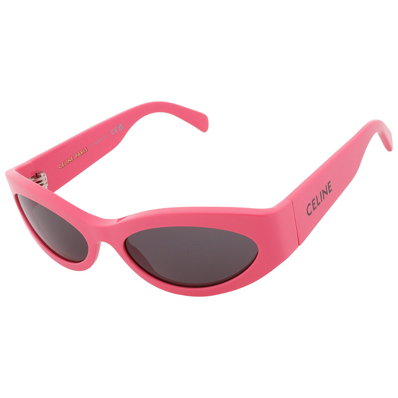 Celine Smoke Oval Ladies Sunglasses CL40288I 74A 56 192337171123