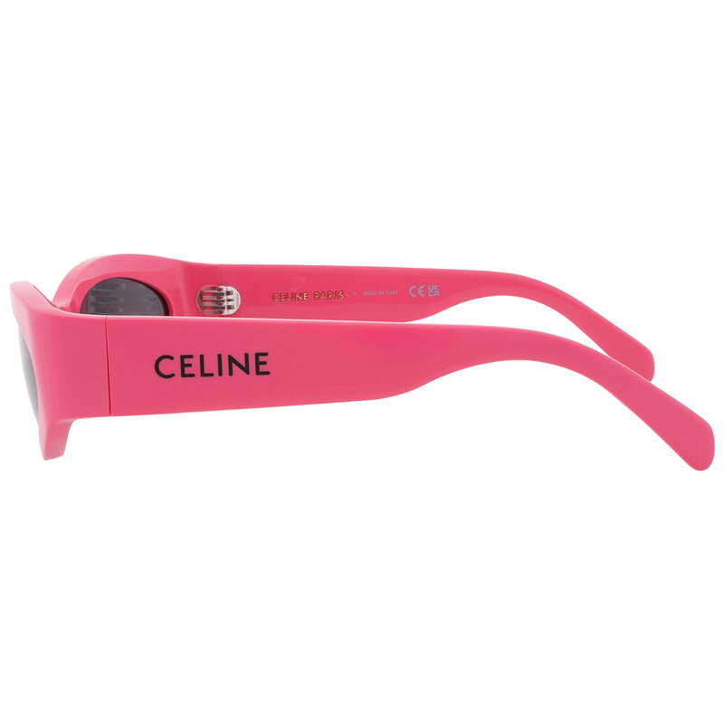 Celine Smoke Oval Ladies Sunglasses 74A #265239C22B 46886120-24d2-4bdc-94e6-  main image 3