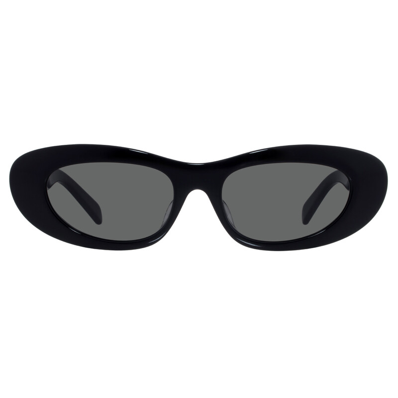 Celine Smoke Oval Ladies Sunglasses CL40310U 01A 54 192337214615