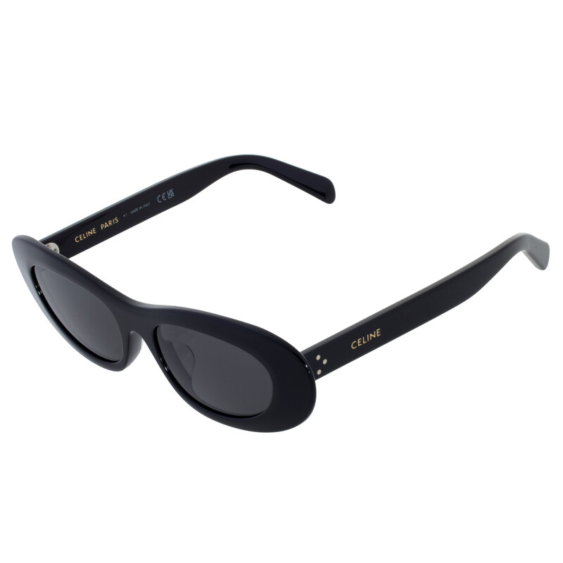 Celine Smoke Oval Ladies Sunglasses CL40310U 01A 54 192337214615
