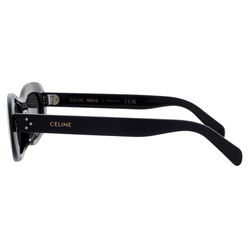Celine Smoke Oval Ladies Sunglasses CL40310U 01A 54 192337214615