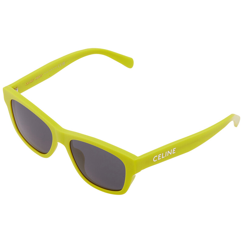 Celine Smoke Square Unisex Sunglasses CL40249U 39A 55 