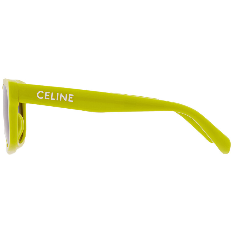 Celine Smoke Square Unisex Sunglasses CL40249U 39A 55  display picture 2