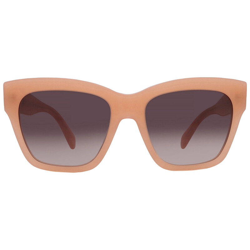 Celine 47 mm Gradient Butterfly Sunglasses- Shiny Violet/ Gradient Brown Celine 47mm Gradient Butterfly Sunglasses - Havana/ Other  main image 4
