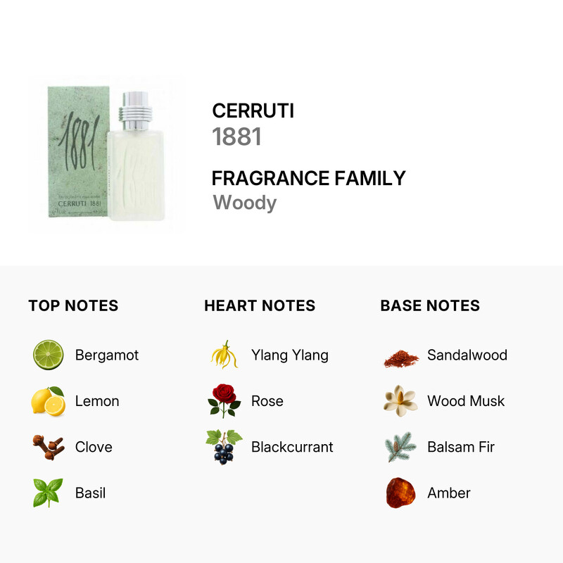 Cerruti 1881 by Nino Cerruti Eau de Toilette Spray 1.6 oz