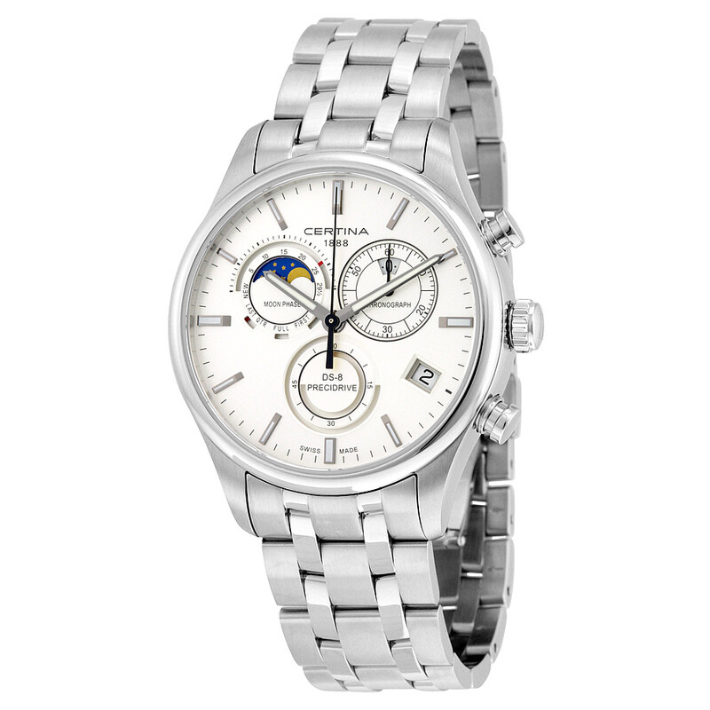 Certina DS- 8 Chrono Moon Phase Quartz Men's Watch C0334501103100