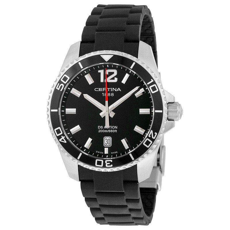 Certina DS Action Quartz Black Dial Men's Watch C0134101705700