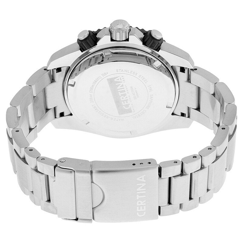 Certina DS Action Chronograph Black Dial Men's Watch