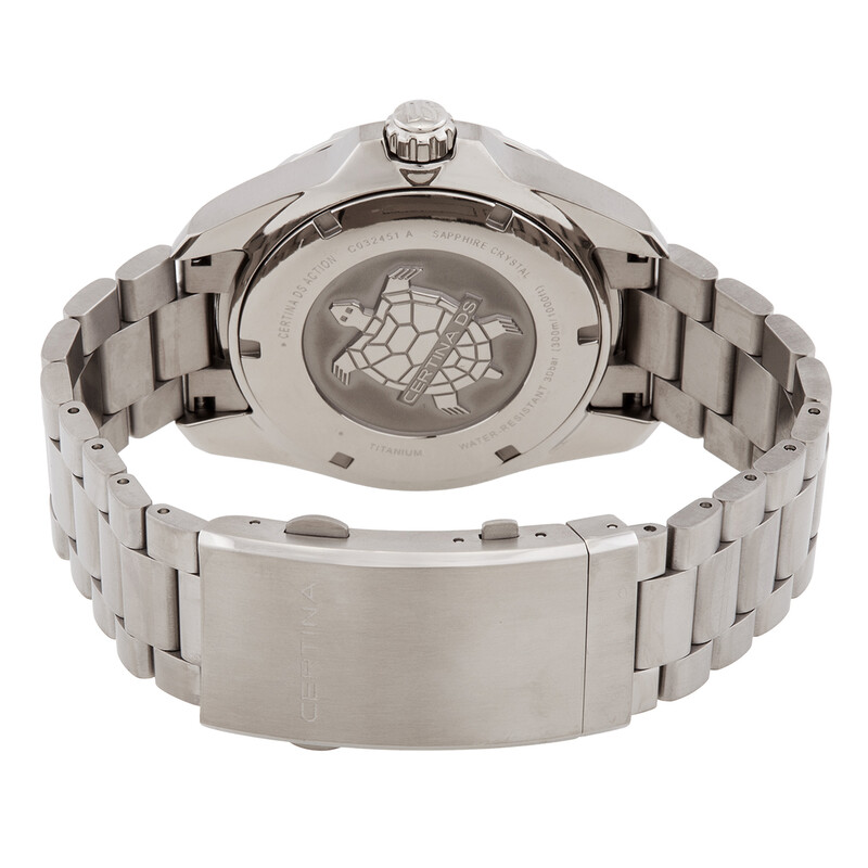 Certina DS Action Quartz Chronometer Grey Dial Men's Watch