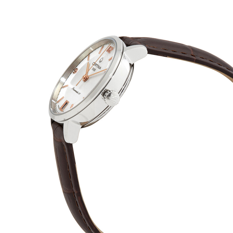 Certina DS Caimano Automatic Silver Dial Ladies Watch C035.207.16