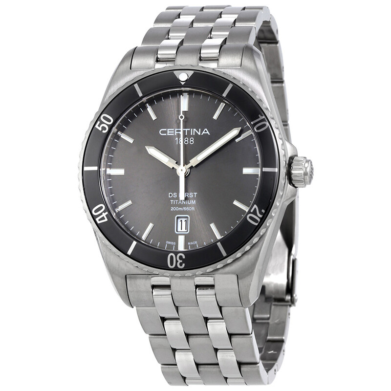 Certina DS First Ceramic Titanium Men's Quartz Watch