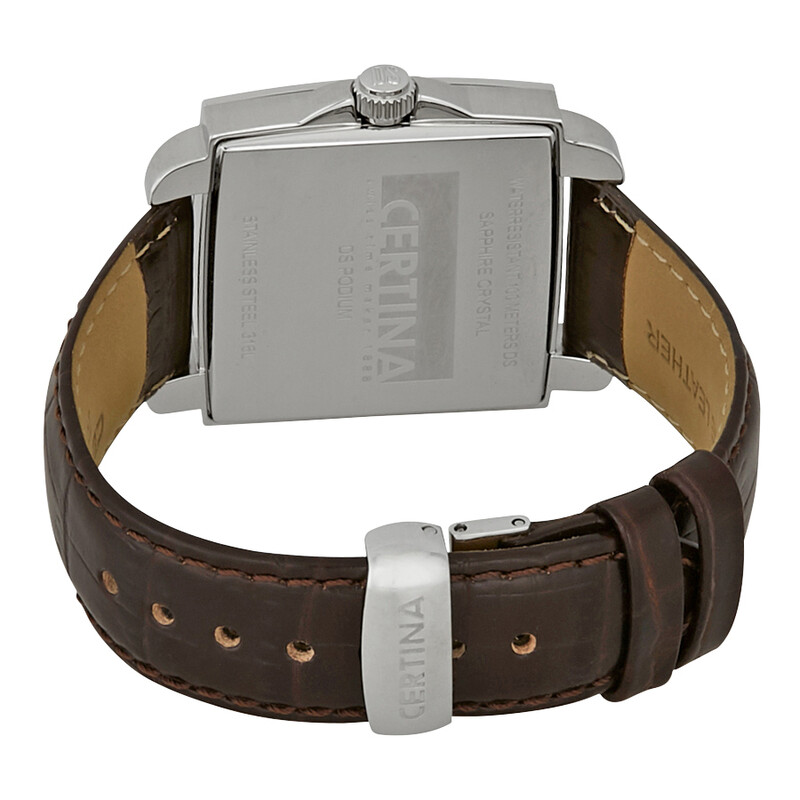 Certina DS Podium Square Brown Dial Ladies Watch C001.310.16  display picture 1