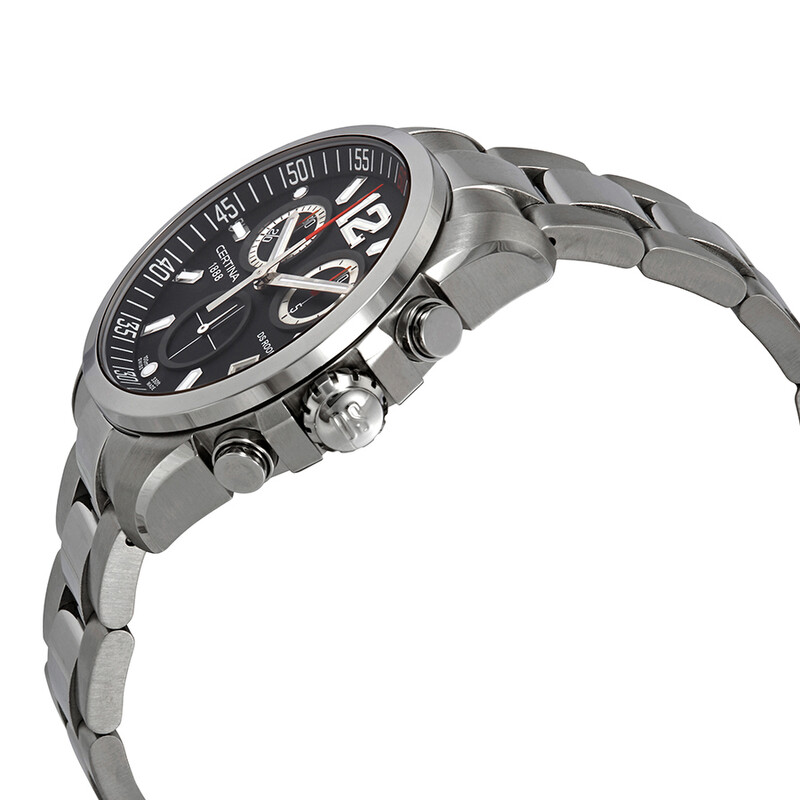 Certina DS Rookie Chronograph Black Dial Men's Watch C016.417.11