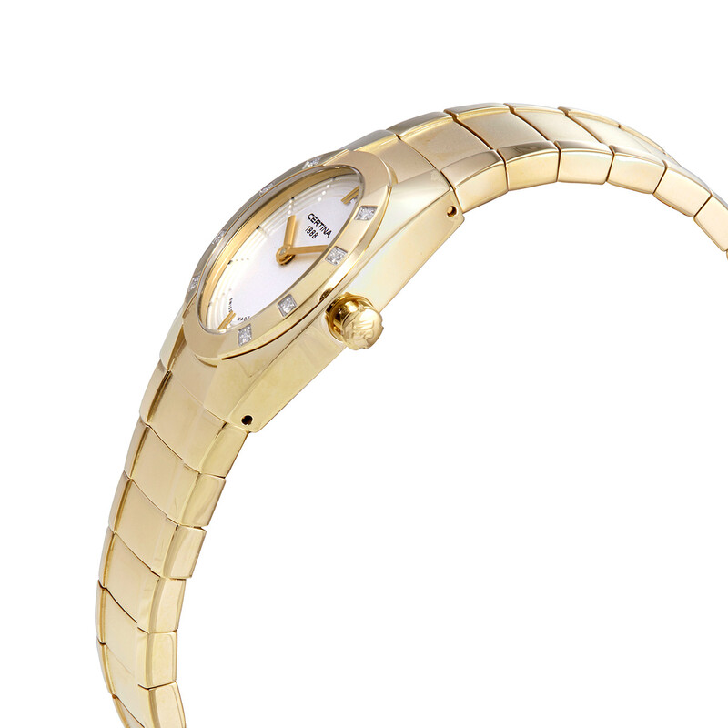 NWT Certina DS Spel Mini Lady Quartz White Dial Watch Certina DS-8 Lady 31mm Swiss Quartz Watch | Silver Dial  main image 4