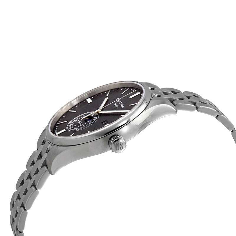 Certina DS-8 Moonphase Black Dial Men's Watch C033.457.11.051.00