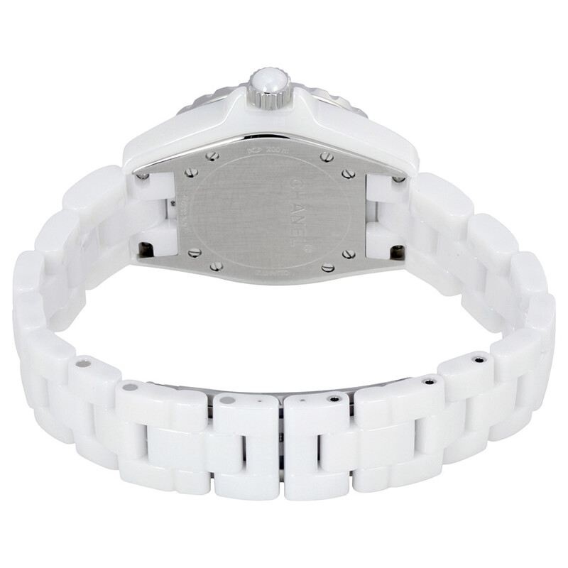 シャネル 腕時計 J12 H1628 レディース 白 新品)CHANEL シャネル J12 H1628 ホワイトセラミック レディース 33mm