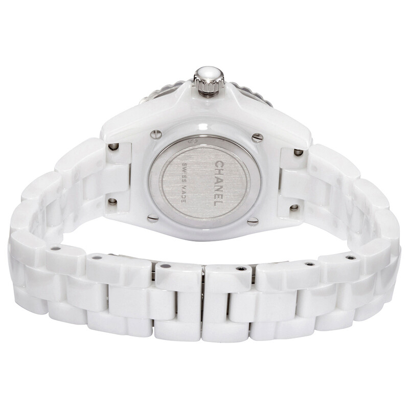 Chanel J12 Quartz White Dial Ladies Watch H5698 - Watches, J12