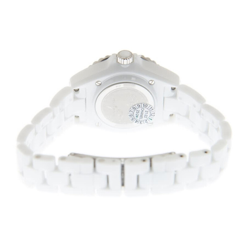 Chanel J12 Quartz White Dial Ladies Watch H5698 - Watches, J12