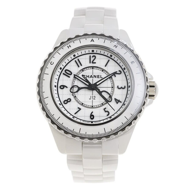 Chanel J12 Quartz White Dial Ladies Watch H9763 - Watches, J12