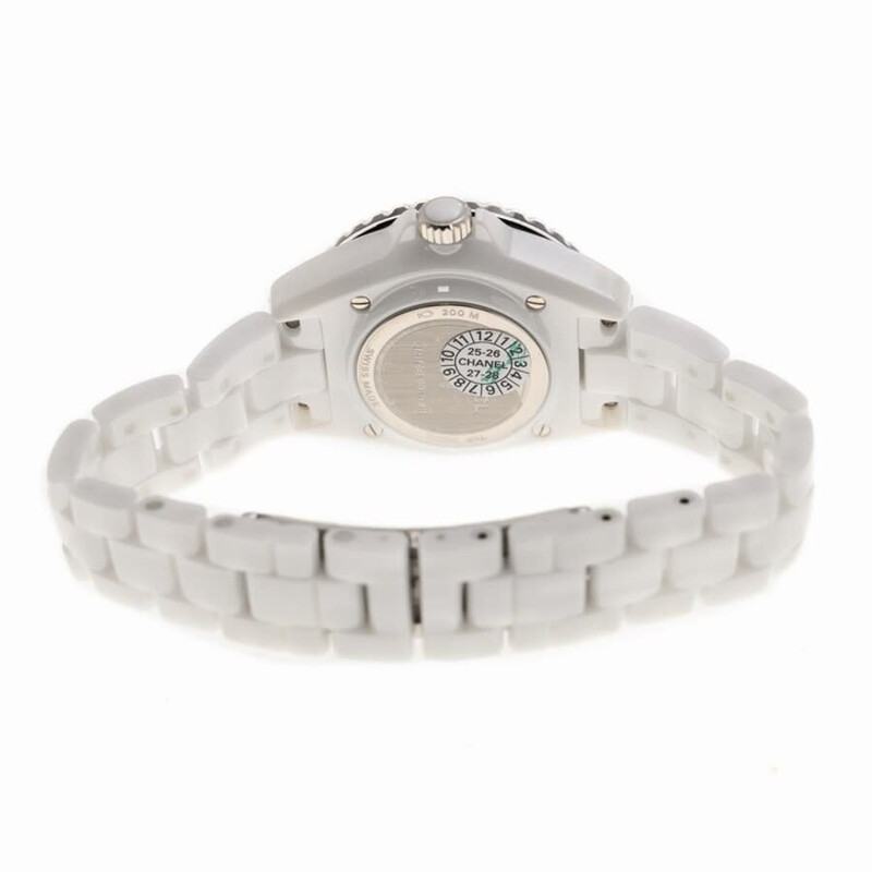 Chanel J12 Quartz White Dial Ladies Watch H9763 - Watches, J12