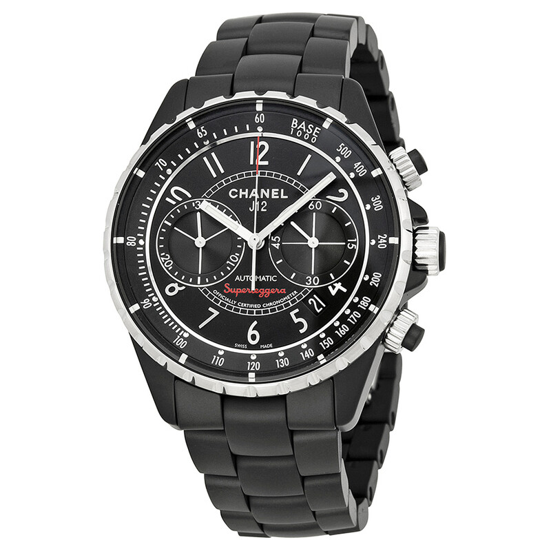 Chanel J12 Superleggera Black Dial Ceramic Unisex Watch H3409