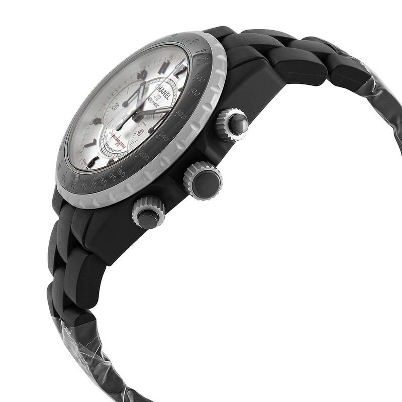 Chanel Superleggera Black Ceramic Chronograph Men's Watch H2039