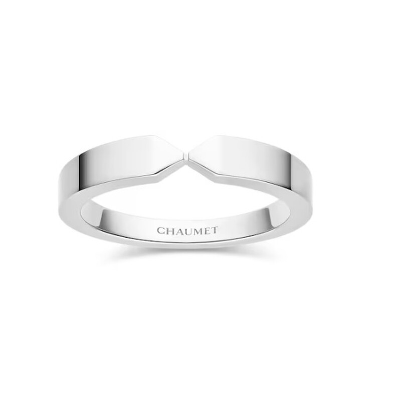 Chaumet Platinum Triomphe De Chaumet Wedding Band, Size 48 082795