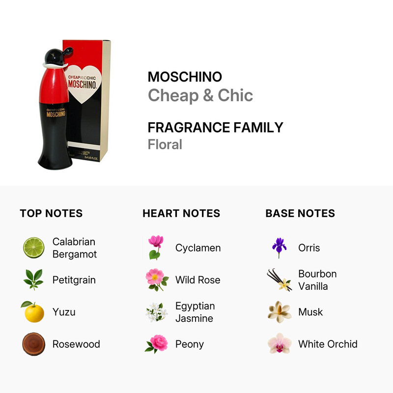 Moschino Cheap & Chic / Moschino EDT Spray 3.3 oz (w