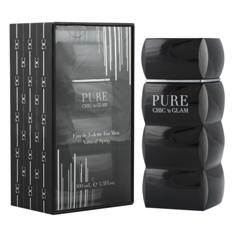 Chic 'n Glam Men's Pure EDT 3.4 oz Fragrances 5425017735700