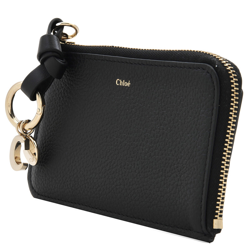Chloé Alphabet Leather Card Case CHC21WP944F57001 7613386099129